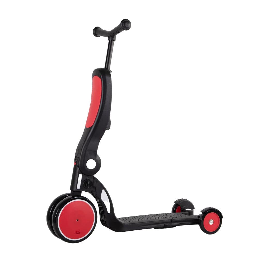 Adaptable 5 in 1 Kid's Scooter Red at KiwiBargain NZ