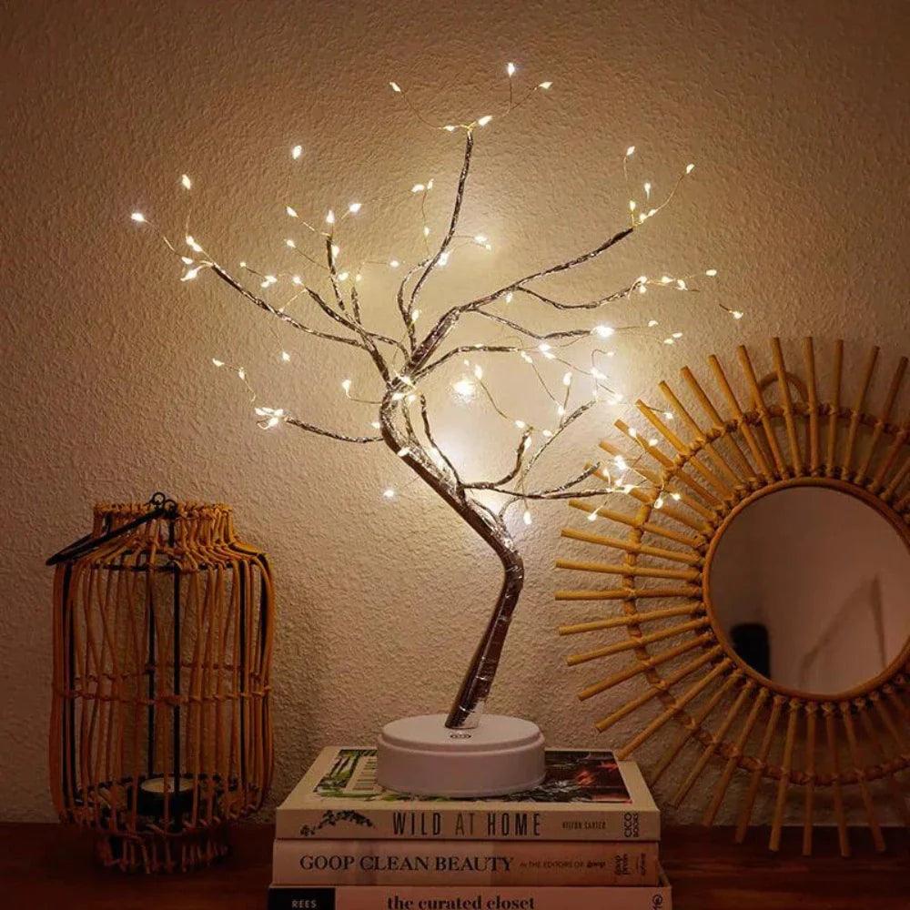 Wild top tree lamp